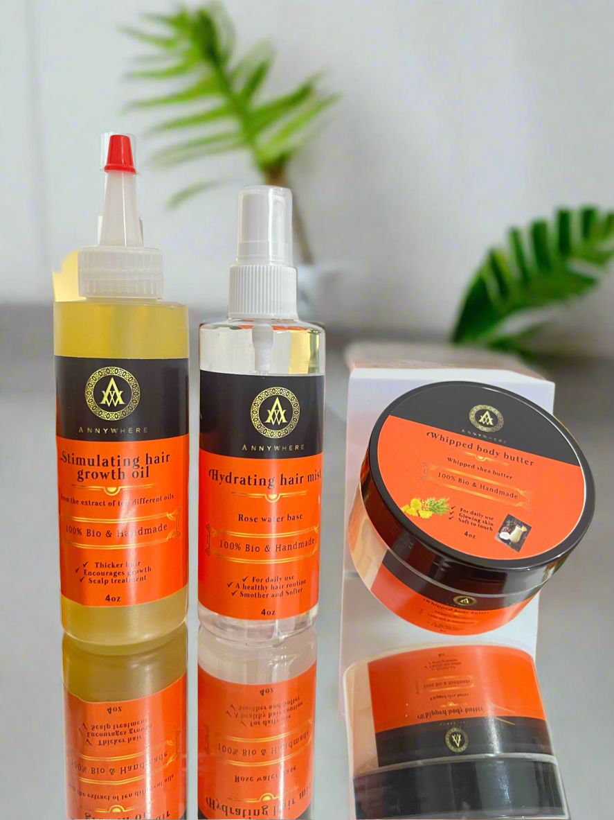 Hair and body bundle Beauty bundle annywhere
