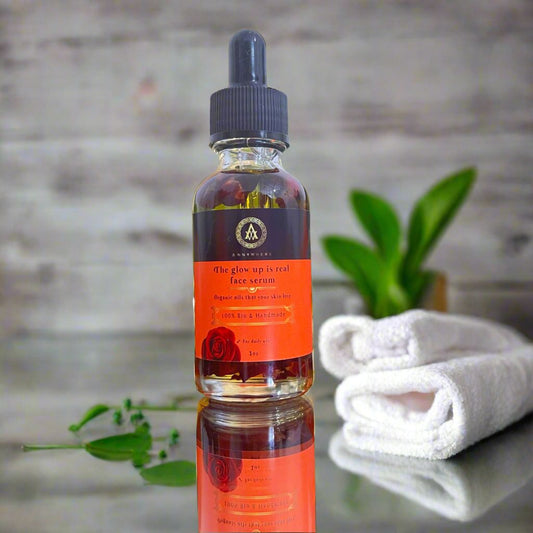 The glow is real face serum Annywhere