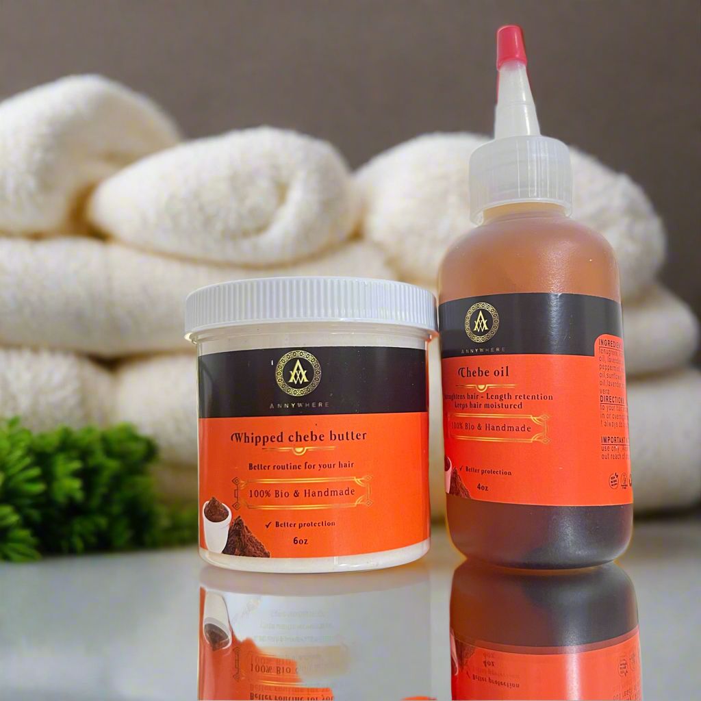 Chebe Butter & Oil combo Anny christella akimana