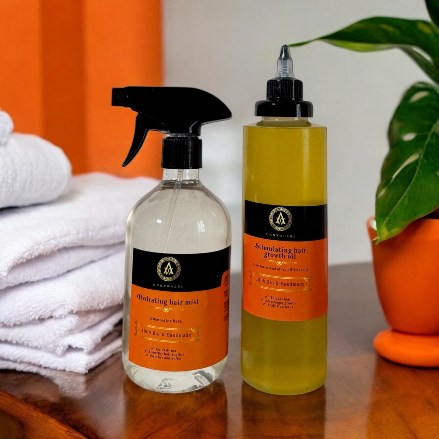 Oil & Mist COMBO- 2 Bottles Annywhere 16oz oil & 16oz mist
