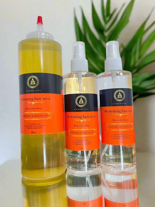 Oil & 2x Mist 8oz Bundle - 3 Bottles Hair bundle Annywhere 