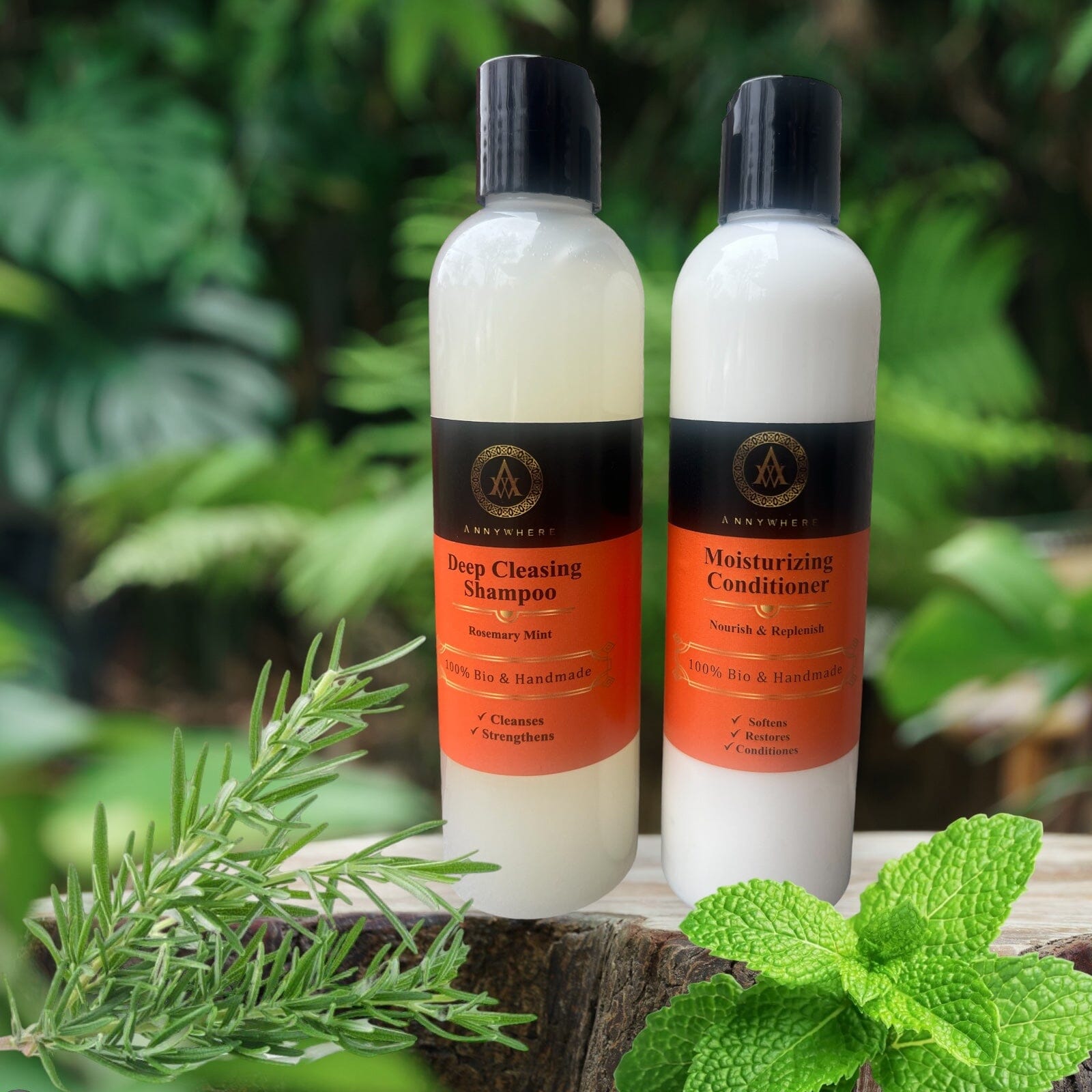 Shampoo & conditioner COMBO Annywhere workshop Deep cleasing shampoo&conditioner 