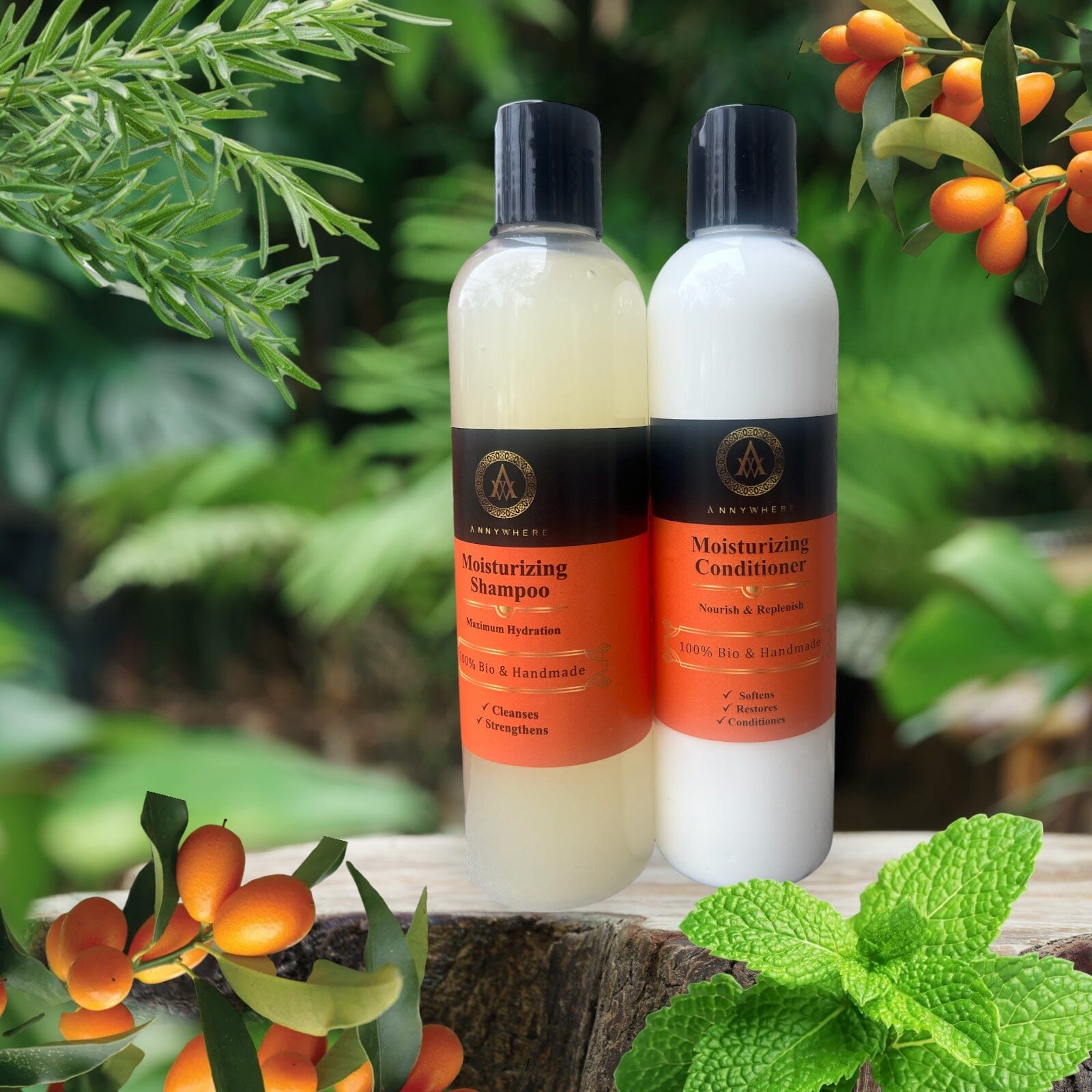 Shampoo & conditioner COMBO Annywhere workshop Moisturizing shampoo&conditioner 