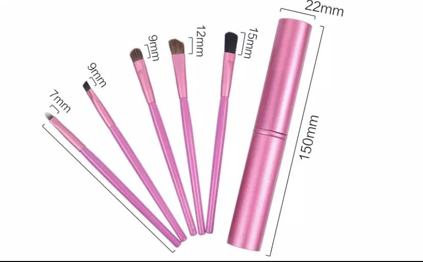 5pcs makeup kit with cylindrical box Annywhere 