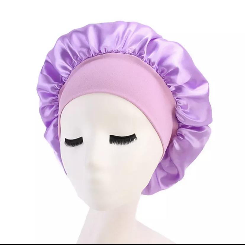 Satin Bonnet Satin bonnet annywhere Purple 
