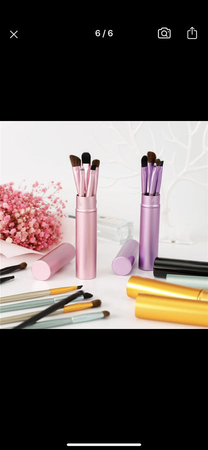5pcs makeup kit with cylindrical box Annywhere 